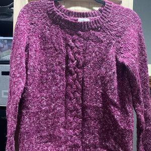 Cable knit sweater